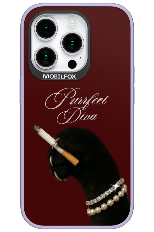 Purrfect Diva - Apple iPhone 15 Pro