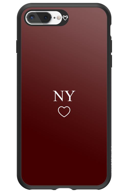 NY Burgundia 2.0 - Apple iPhone 8 Plus