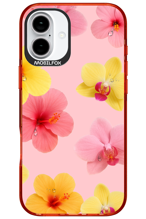 Sunset Flowers - Apple iPhone 16 Plus