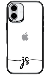 JS Monogram - Apple iPhone 16 Plus