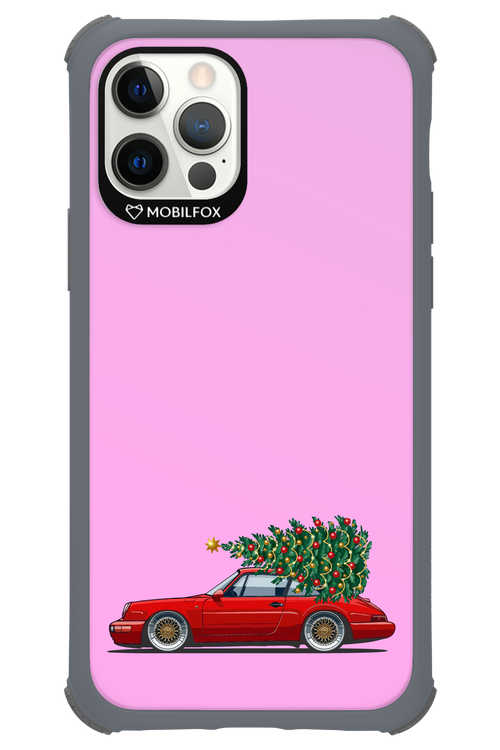 XMAS Car Pink - Apple iPhone 12 Pro