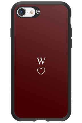 W Burgundia 2.0 - Apple iPhone 8