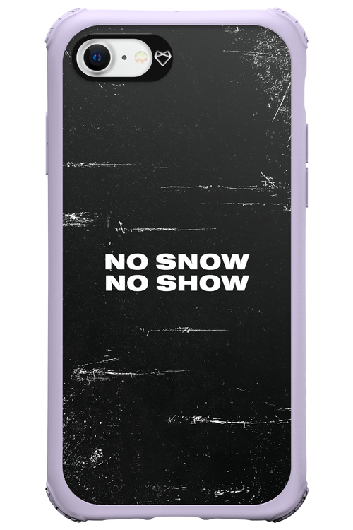 No snow, no show - Apple iPhone 8