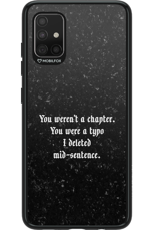 A Typo - Samsung Galaxy A51