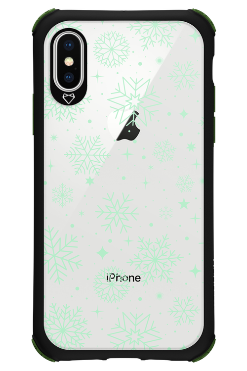 Tiffany's Snowflakes - Apple iPhone X