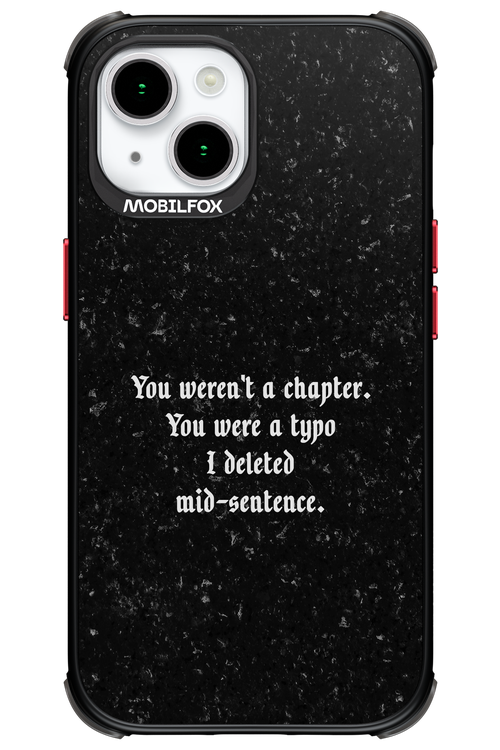 A Typo - Apple iPhone 15