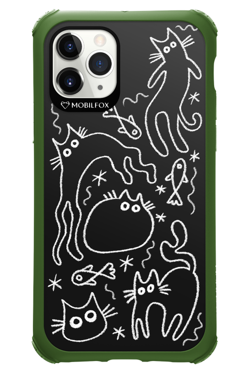 CHALK_CATS 2.0 - Apple iPhone 11 Pro
