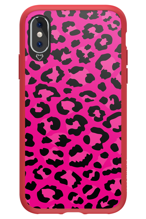 Fuchsia Leopard - Apple iPhone X