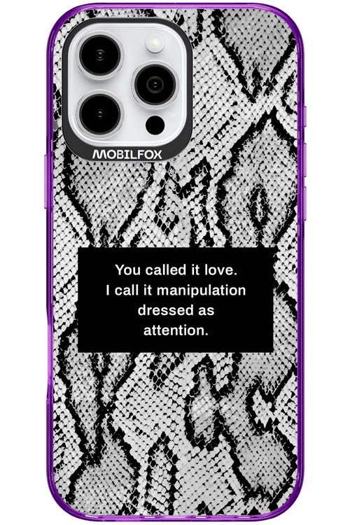 Manipulation 2.0 - Apple iPhone 16 Pro Max