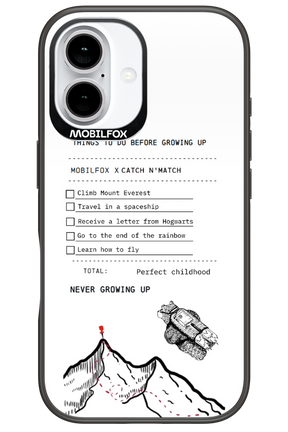 things to do before growing up - Apple iPhone 16