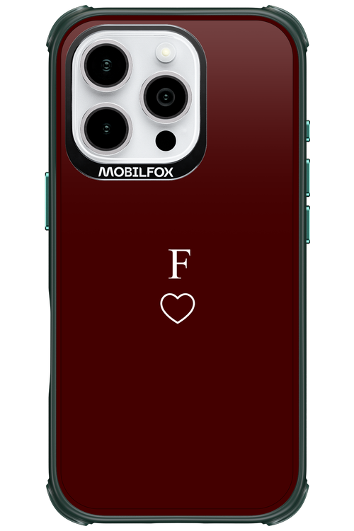 F Burgundia 2.0 - Apple iPhone 16 Pro