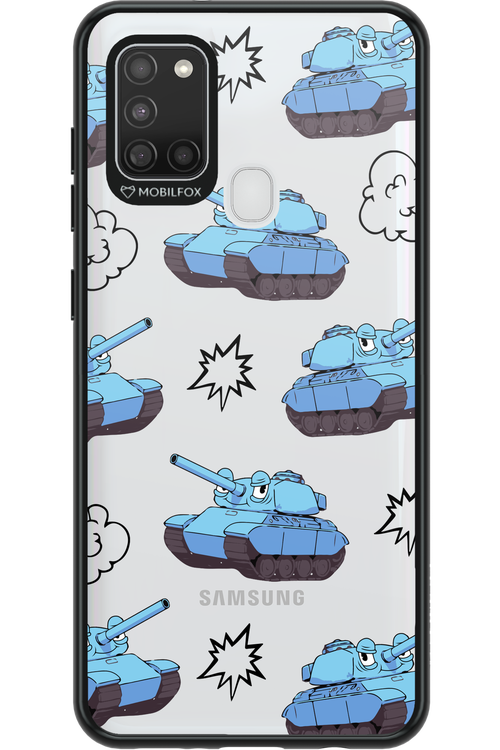 Tank Guy Transparent 2.0 - Samsung Galaxy A21 S