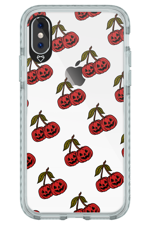 Spicey Pumpkin (Transparent) - Apple iPhone XS