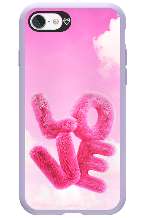 Pinky Love Clouds - Apple iPhone 7