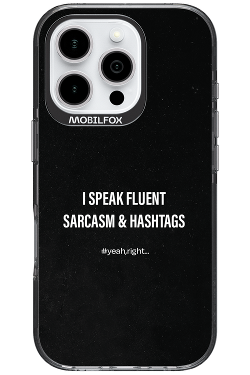 Sarcasm - Apple iPhone 16 Pro