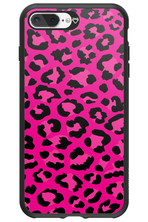 Fuchsia Leopard - Apple iPhone 7 Plus