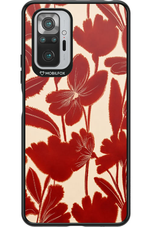 Burgundy Flowers 2.0 - Xiaomi Redmi Note 10 Pro