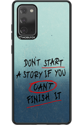 Don't Start - Samsung Galaxy Note 20