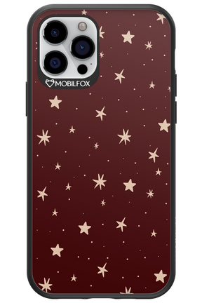 Burgundy Stars - Apple iPhone 12 Pro