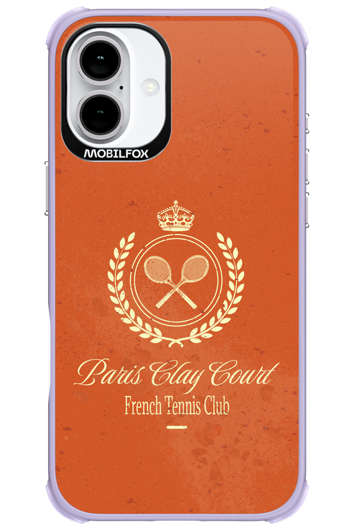 Paris Clay Court Club 2.0 - Apple iPhone 16 Plus