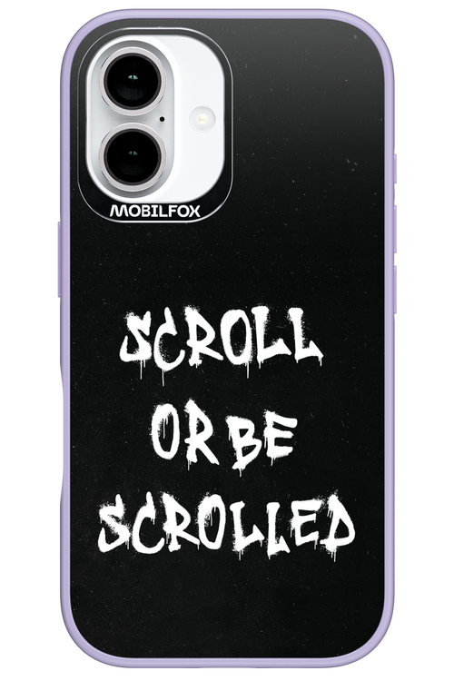 Scroll Black - Apple iPhone 16