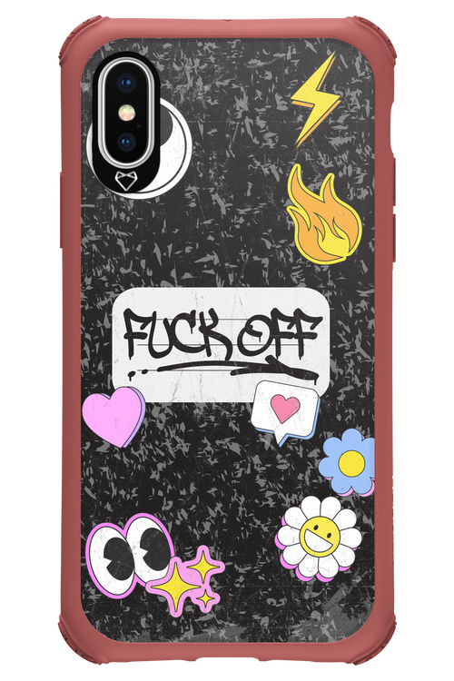 Fuck Off Case - Apple iPhone XS