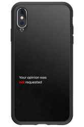 Not Requested 2.0 - Apple iPhone XS Max