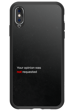 Not Requested 2.0 - Apple iPhone XS Max