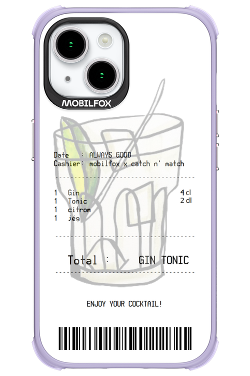 gin tonic - Apple iPhone 15
