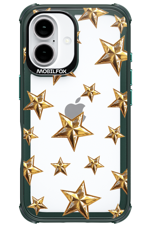Gold Stars - Apple iPhone 16