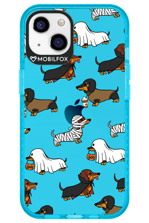Scary Dachshund (Transparent) - Apple iPhone 13