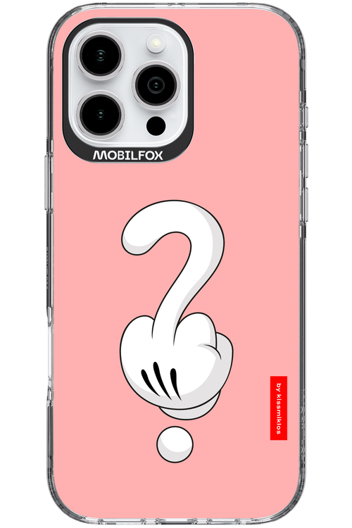Fuck Hand (Pink) 2.0 - Apple iPhone 16 Pro Max