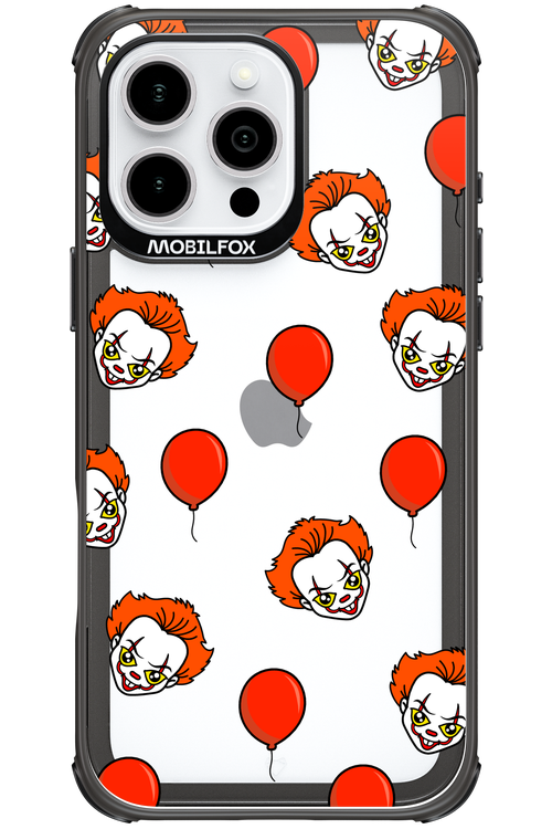 Mystery Clown (Transparent) - Apple iPhone 16 Pro Max