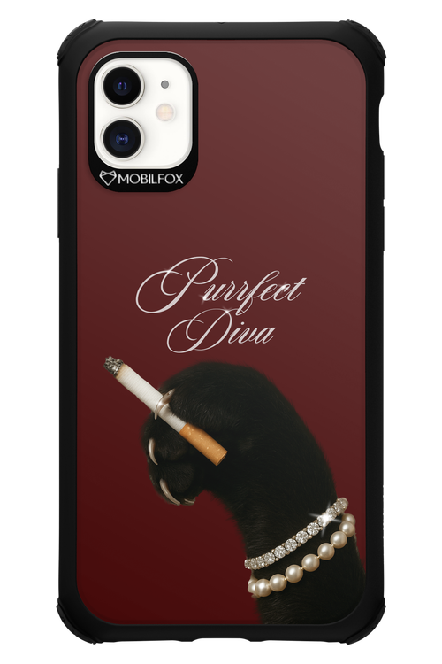 Purrfect Diva - Apple iPhone 11