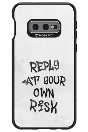 At Your Own Risk 2.0 - Samsung Galaxy S10e