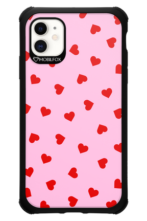 Sprinkle Heart Pink - Apple iPhone 11