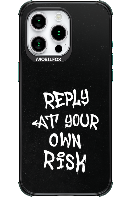 Risk Black - Apple iPhone 15 Pro Max