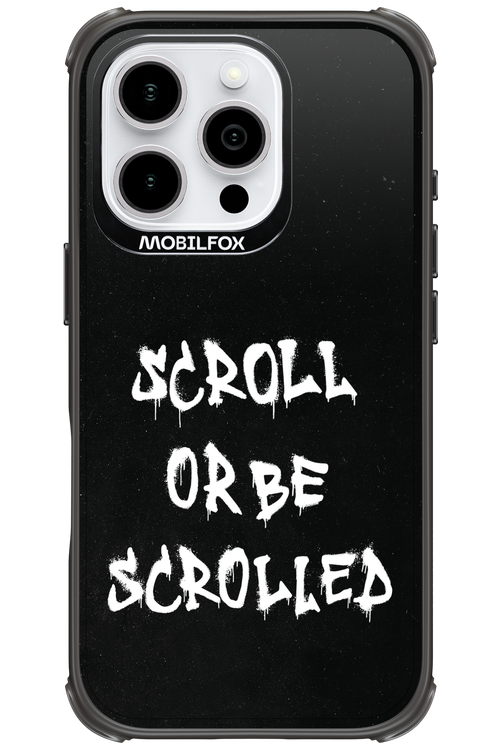 Scroll Black - Apple iPhone 16 Pro
