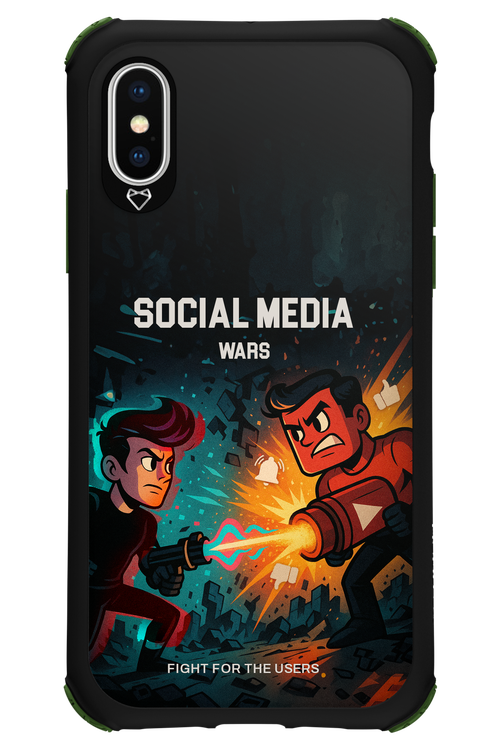 Social Wars 2.0 - Apple iPhone X