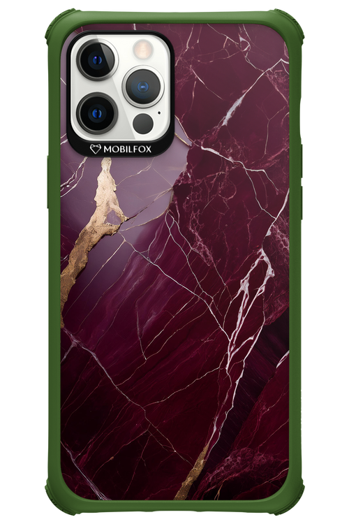 Burgundy Marble 2.0 - Apple iPhone 12 Pro Max