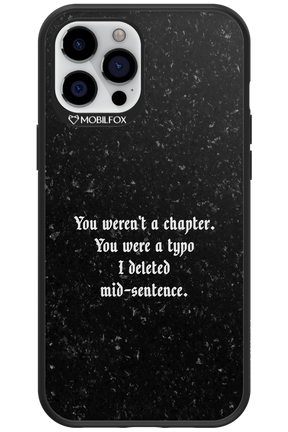 A Typo - Apple iPhone 12 Pro Max