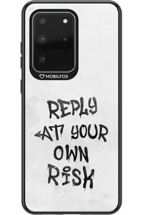 At Your Own Risk 2.0 - Samsung Galaxy S20 Ultra 5G