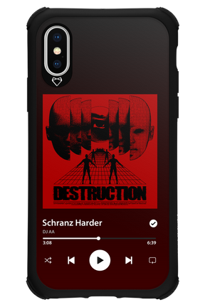 Destruction - Apple iPhone X