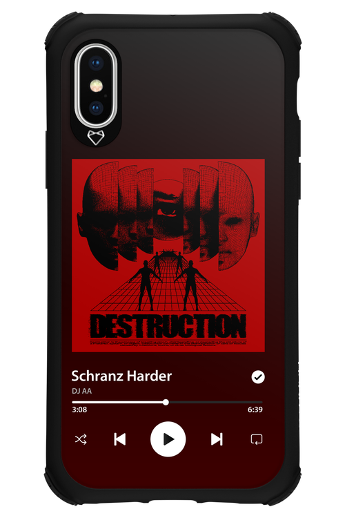 Destruction - Apple iPhone X