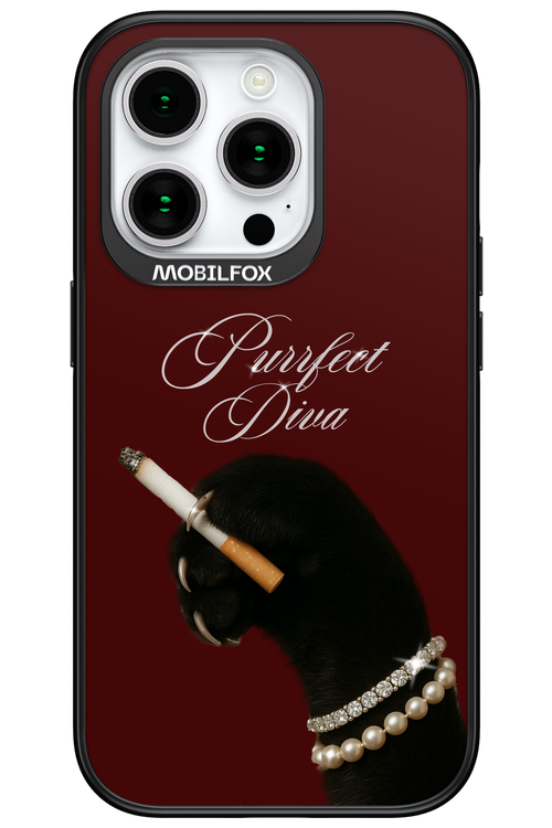 Purrfect Diva - Apple iPhone 15 Pro