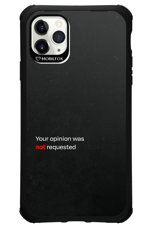 Not Requested 2.0 - Apple iPhone 11 Pro Max