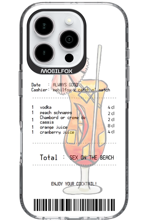 sex on the beach cocktail - Apple iPhone 16 Pro