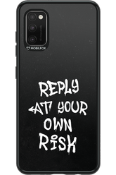 Risk Black - Samsung Galaxy A41