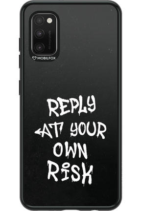 Risk Black - Samsung Galaxy A41