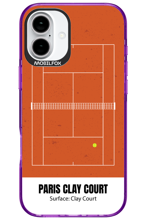 PARIS CLAY COURT 2.0 - Apple iPhone 16 Plus